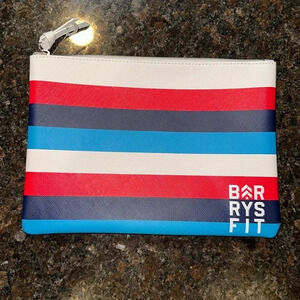 NEW Barry’s Fitness zippered multi purpose pouch bag unisex